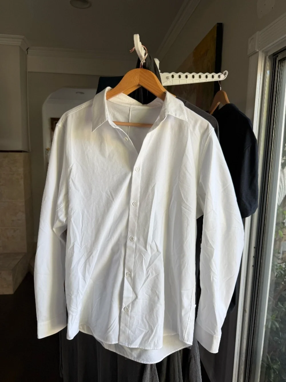 LULULEMON MENS NEW VENTURE BUTTON UP SLIM FIT
